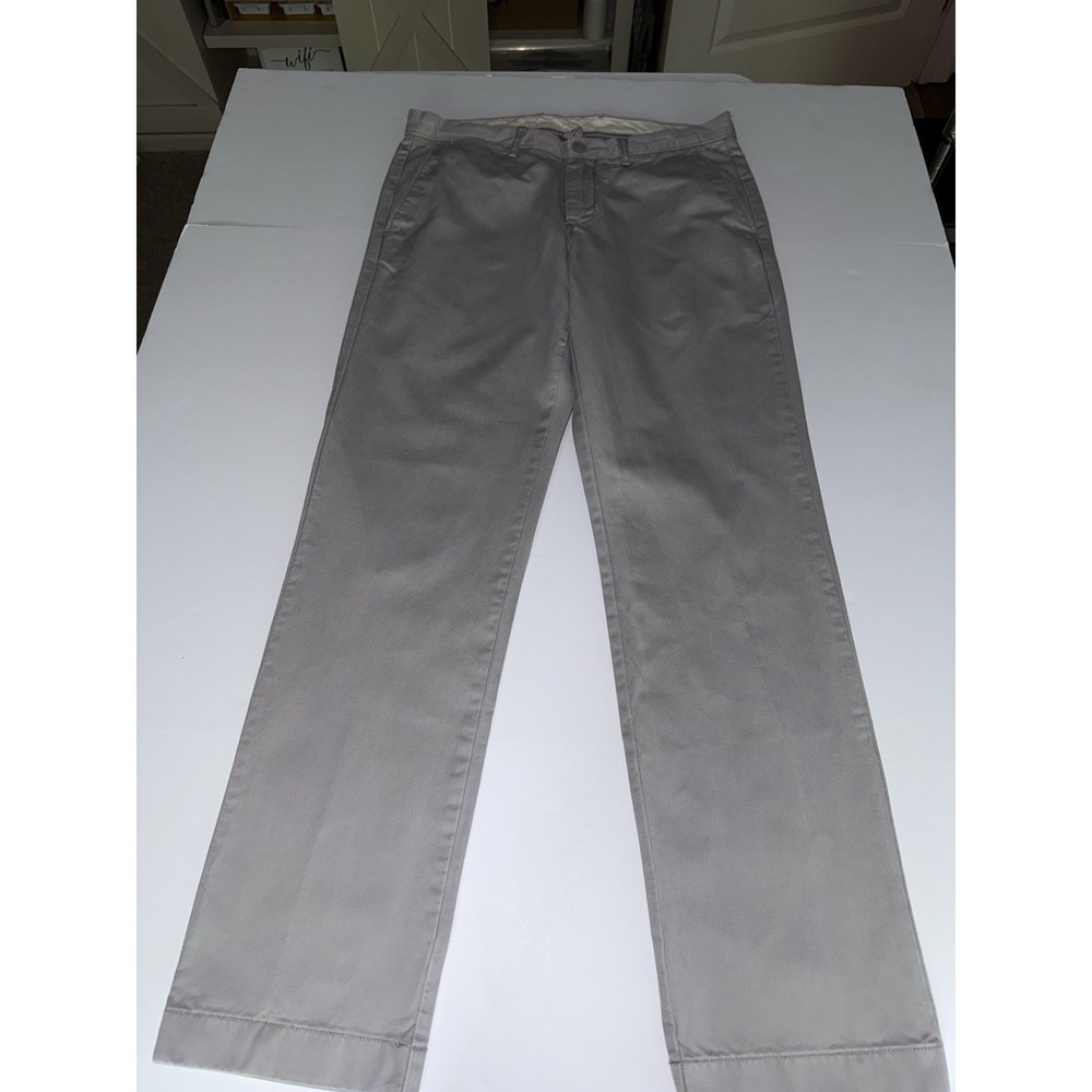 J. Crew Men's Classic Chinos in Light Gray